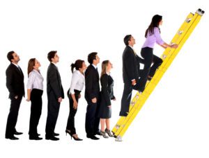 moving up the ladder